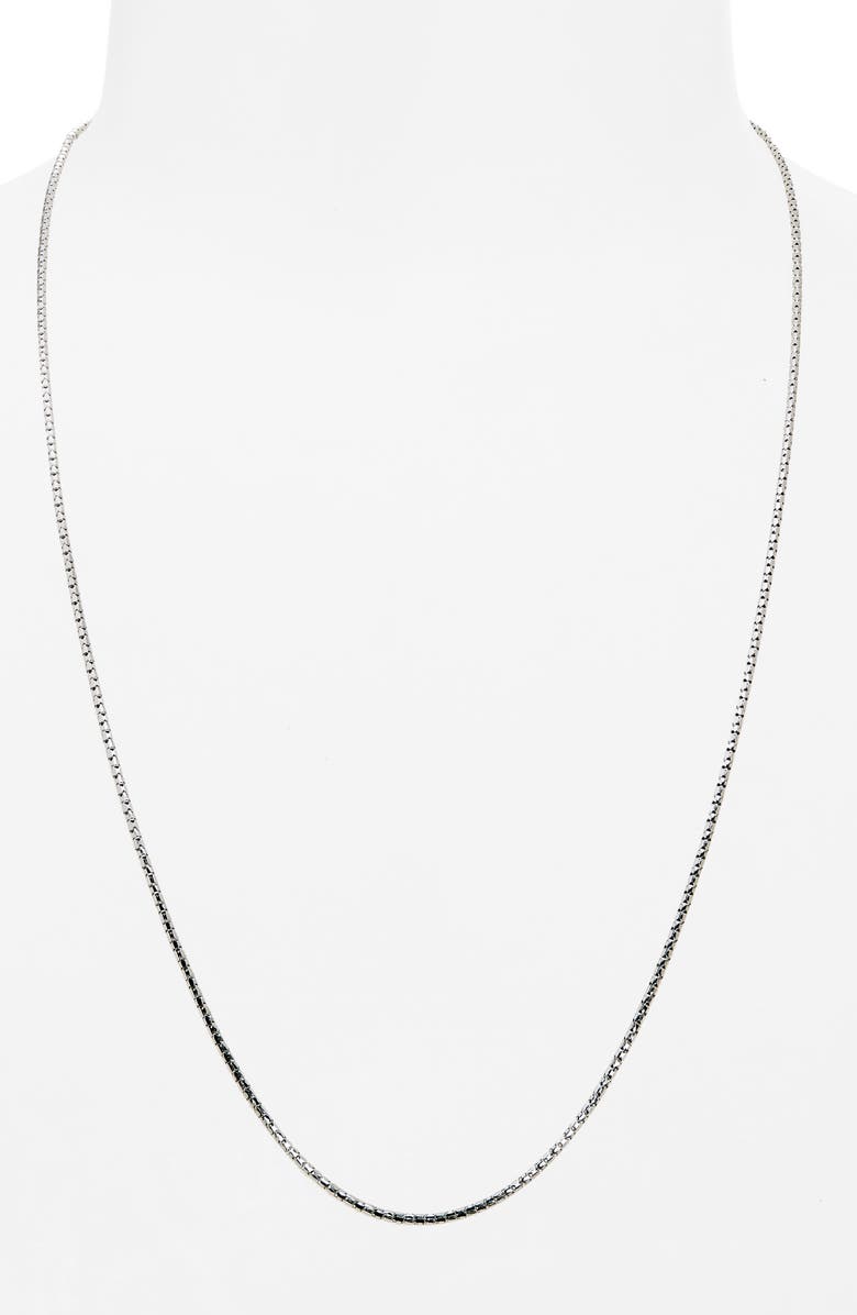 Bony Levy Men's 14K Gold Snake Chain Necklace, Alternate, color, 14K White Gold