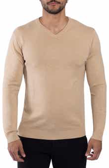 V-Neck Rib Knit Sweater