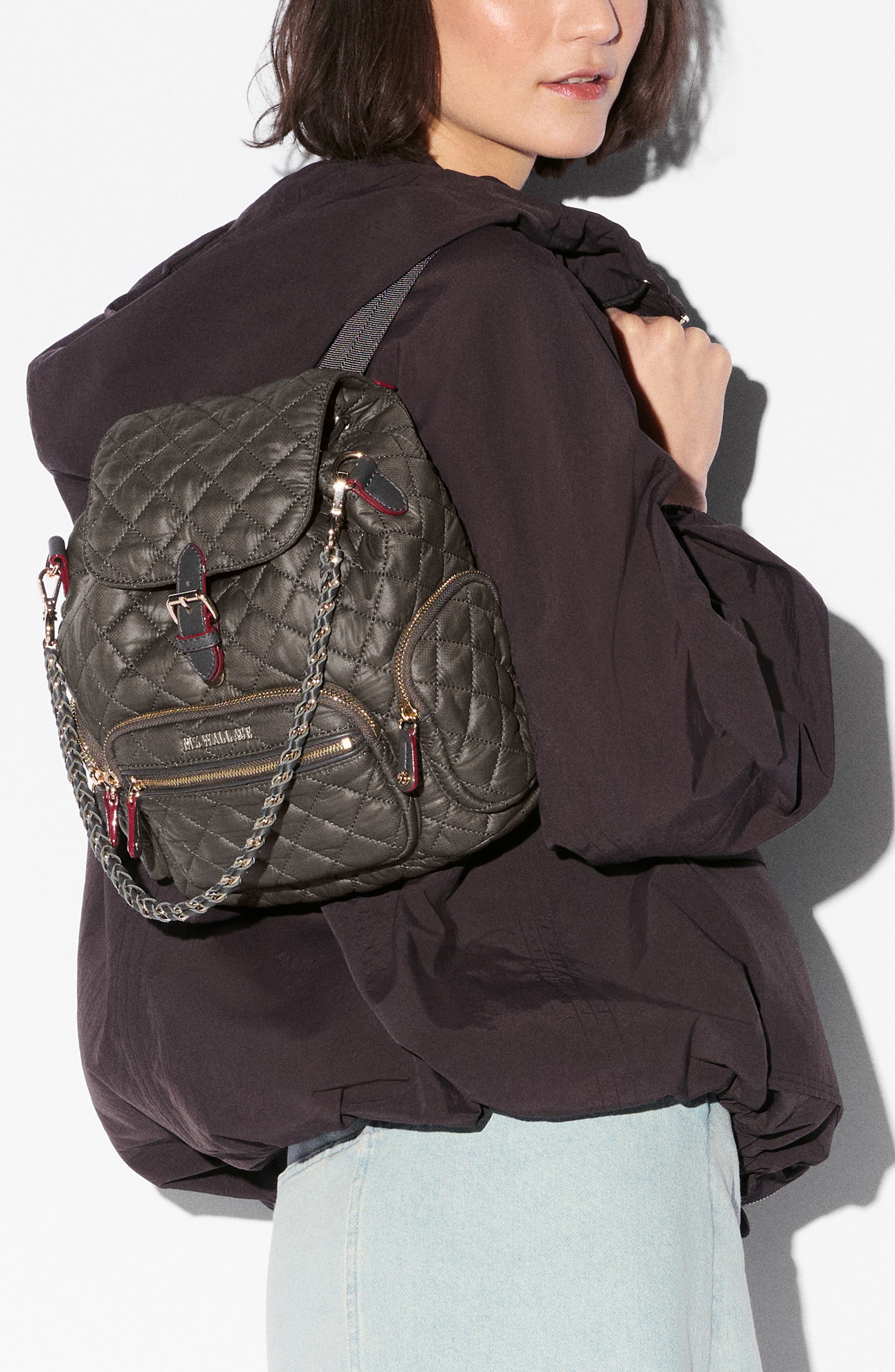 Mini Crosby Backpack, Alternate, color, MAGNET