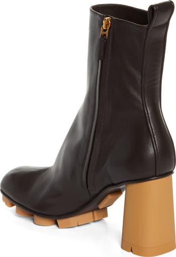 ミドルブーツ Bottega Veneta Shore Bottega Veneta Shore dark brown leather boot | TheDoubleF