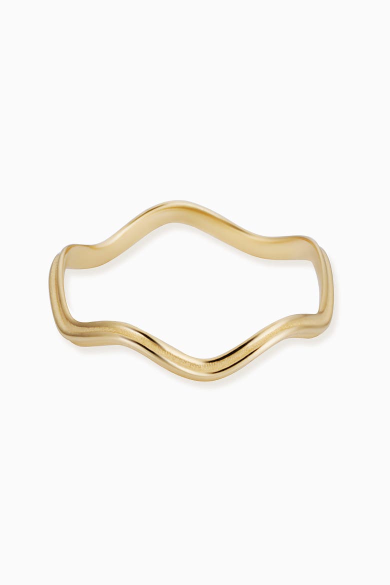 14K Gold Curve Appeal Stack Ring, Alternate, color, Yellow Gold