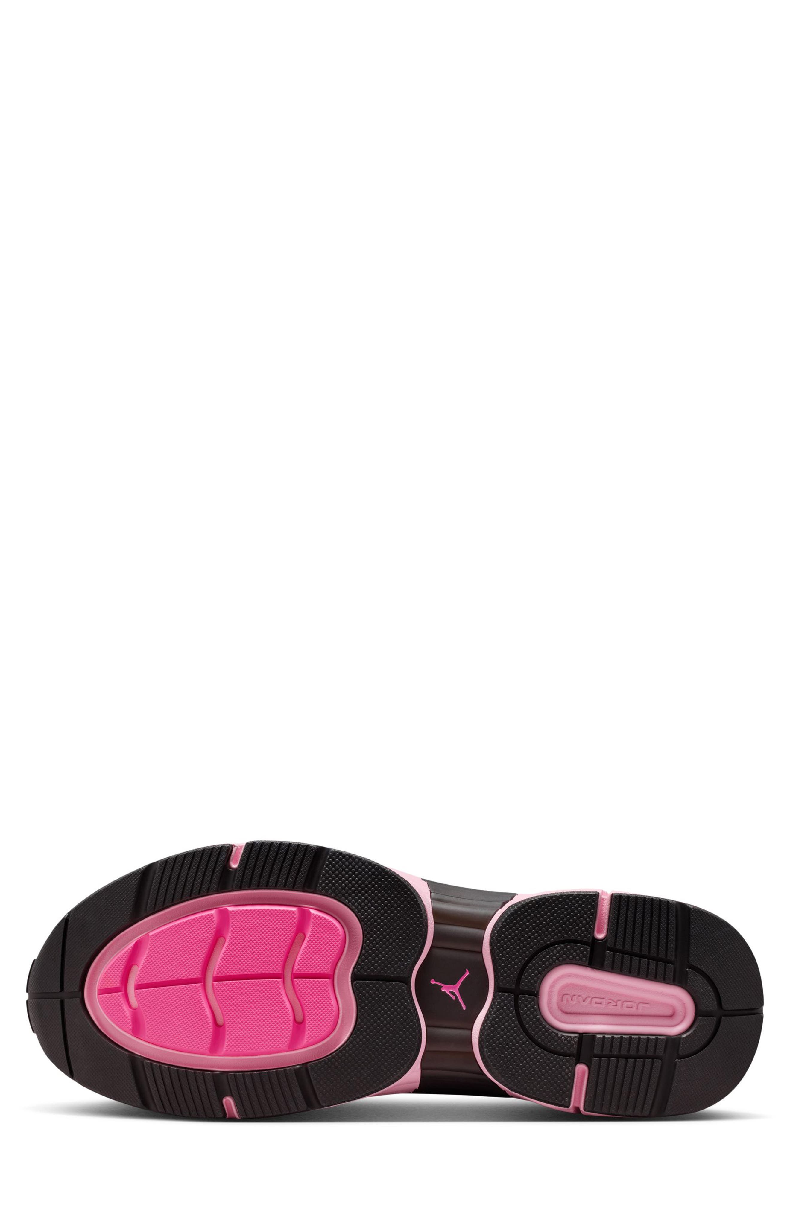 Jordan Trunner O/S Sneaker, Alternate, color, Grey/ Pink Blast/ Grey/ Black