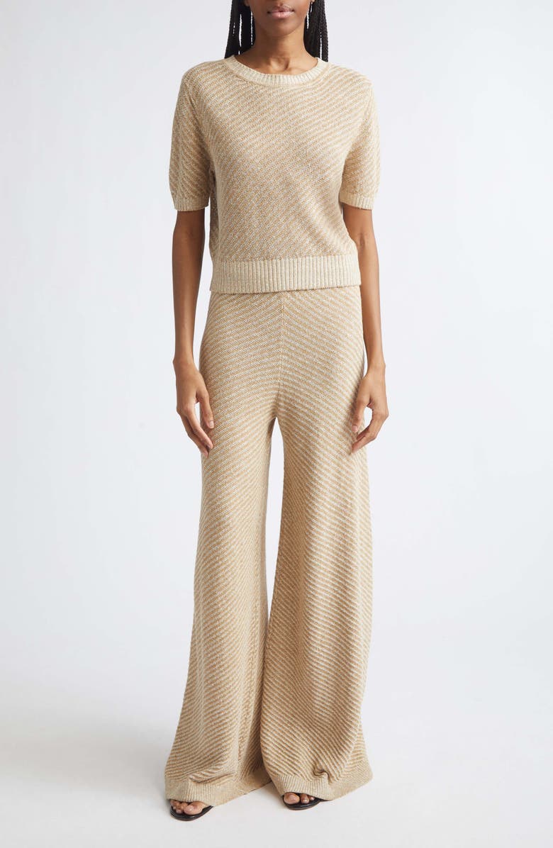 Toccin Merryn Short Sleeve Sweater, Main, color, 