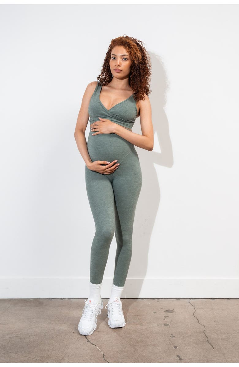 Vitality Daydream Maternity Pant, Alternate, color, Spearmint Tea