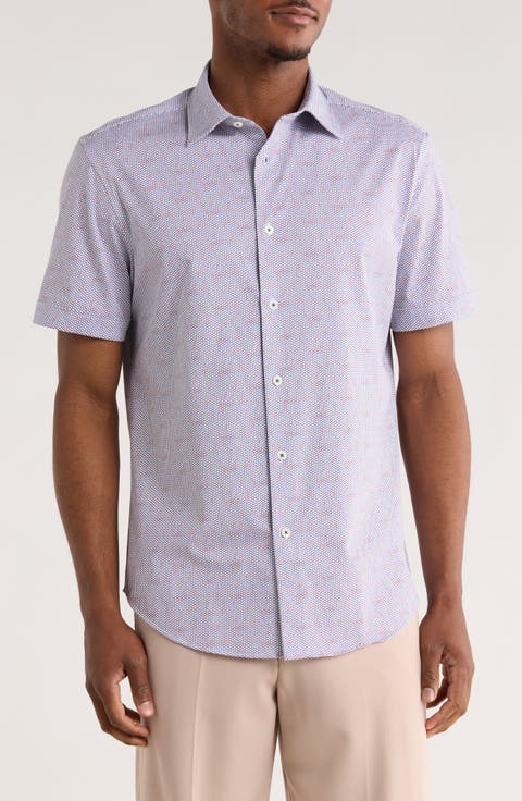 Short Sleeve Button-Up Shirt
