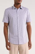 Bugatchi Short Sleeve Button-Up Shirt