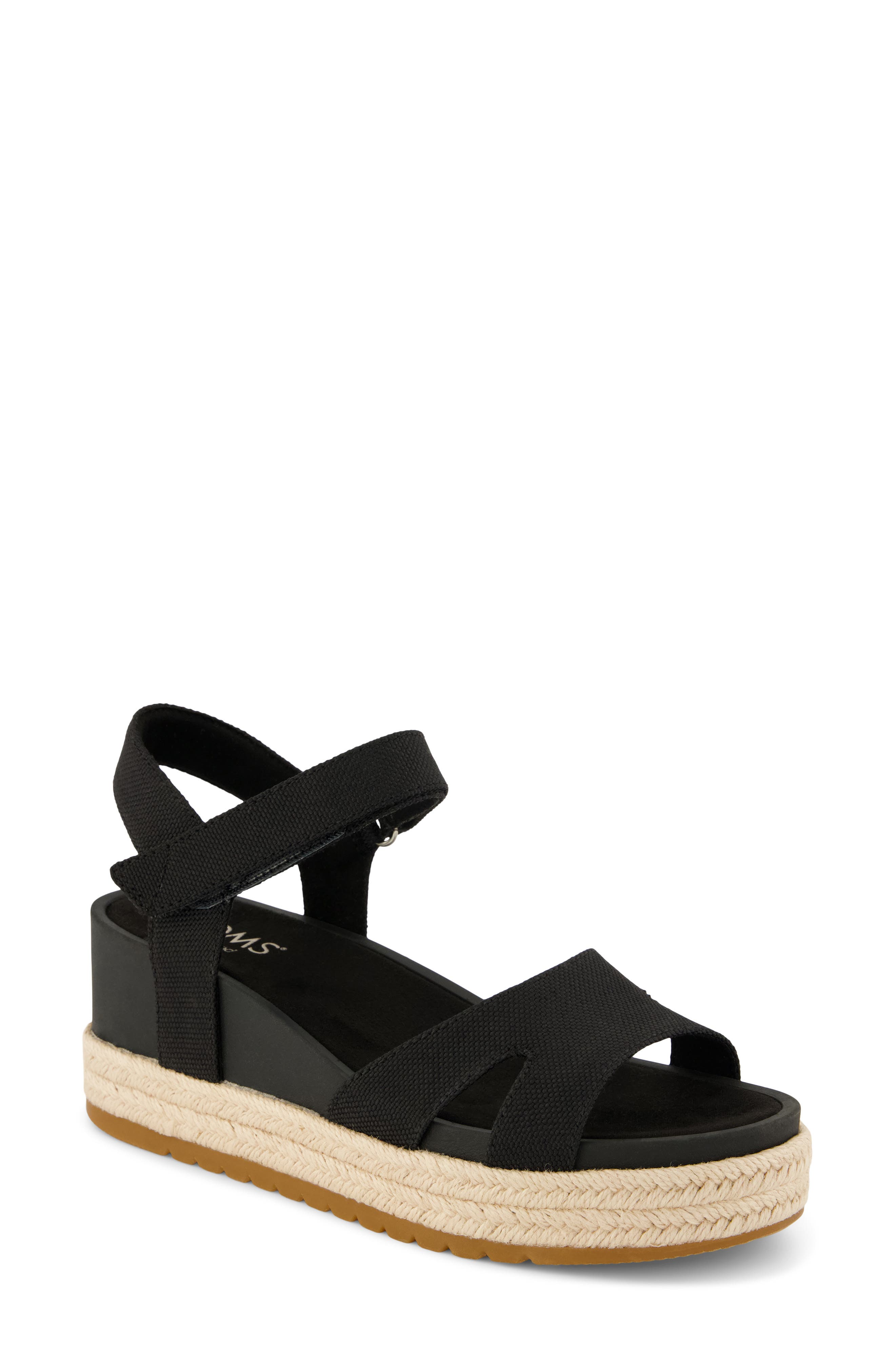 TOMS Diana Platform Wedge Sandal, Main, color, 