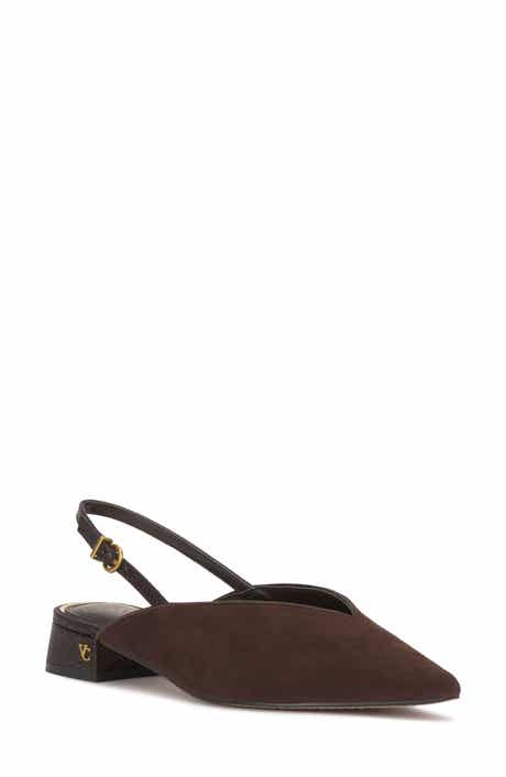 Venba Pointed Toe Slingback Flat
