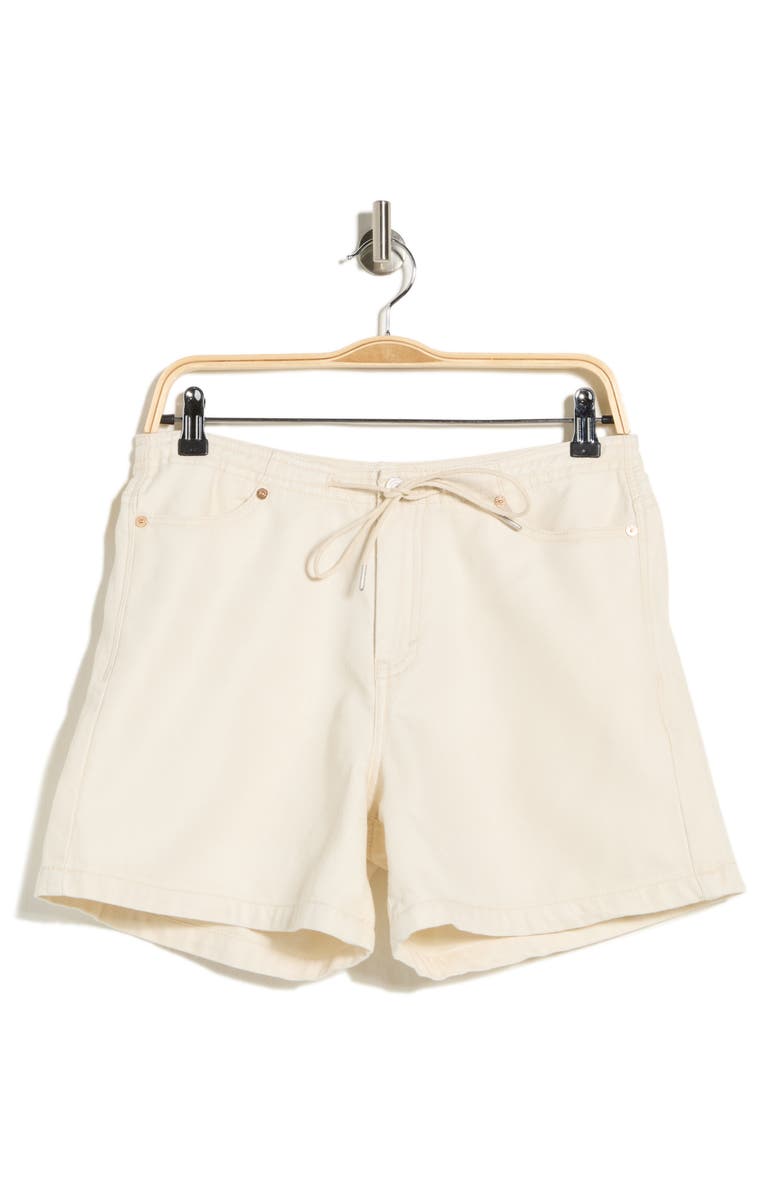 Habitual Kira Drawstring Shorts, Alternate, color, Stone