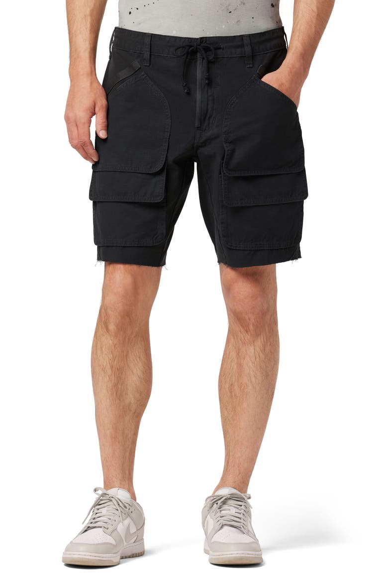 Tracker Cargo Shorts, Main, color, BLACK