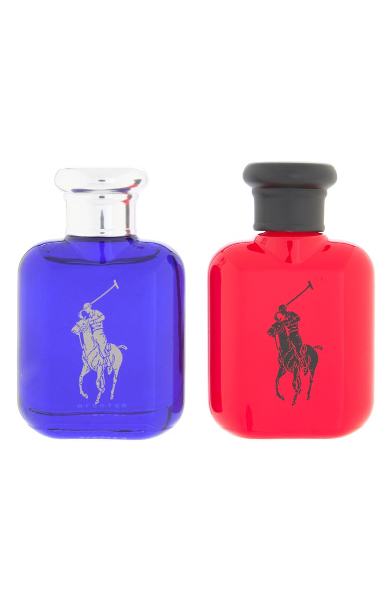 Ralph Lauren Polo Blue & Polo Red Eau de Cologne Set, Main, color, 
