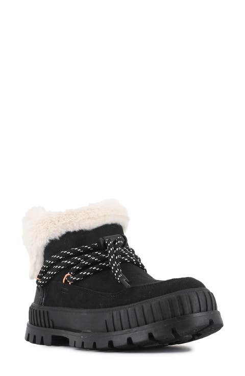 Pallashock Lo Hiver Water Repellent Faux Fur Boot (Women)