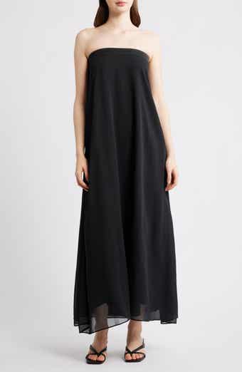 Petal & Pup Amici Strapless Bow Back Maxi Dress