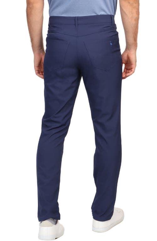 Tailorbyrd Five-pocket Performance Pants In Navy