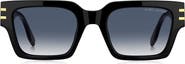 Marc Jacobs 52mm Gradient Rectangular Sunglasses