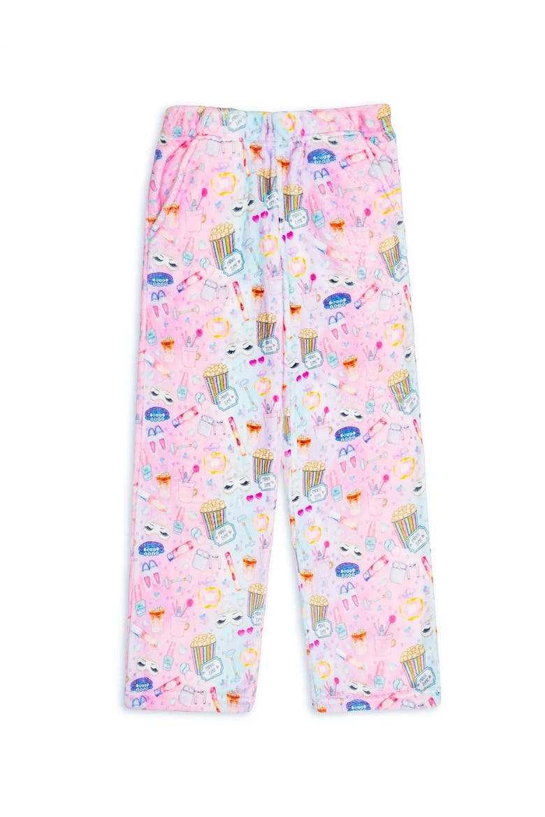 Plush Sleepover loungewear pant, Alternate, color, Multicolor