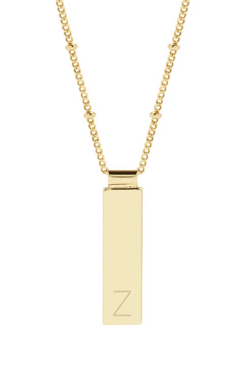 Maisie Initial Pendant Necklace