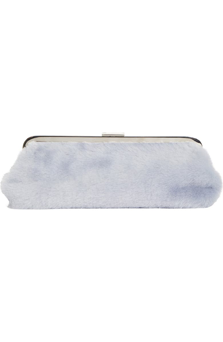 Proenza Schouler Armory Genuine Shearling Clutch, Alternate, color, Wisteria