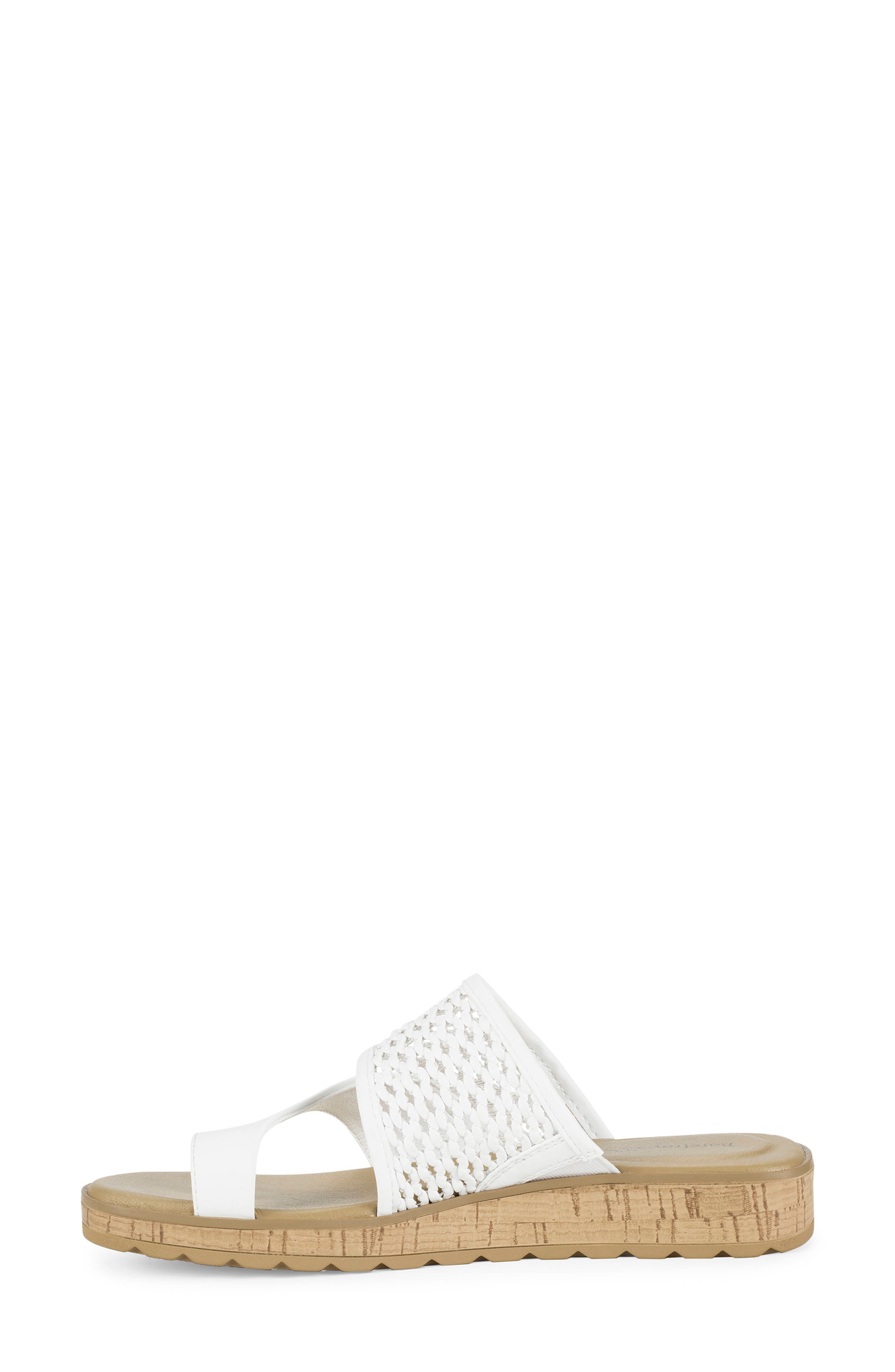 BARETRAPS Gibby Slide Sandal, Alternate, color, White