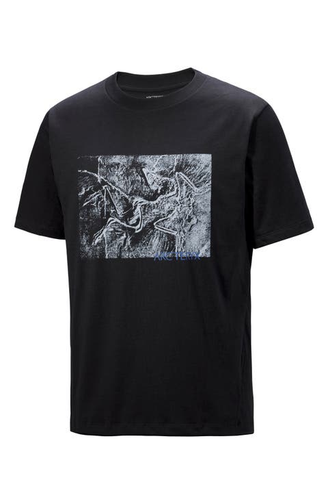 Kragg Lithographica Cotton Graphic T-Shirt
