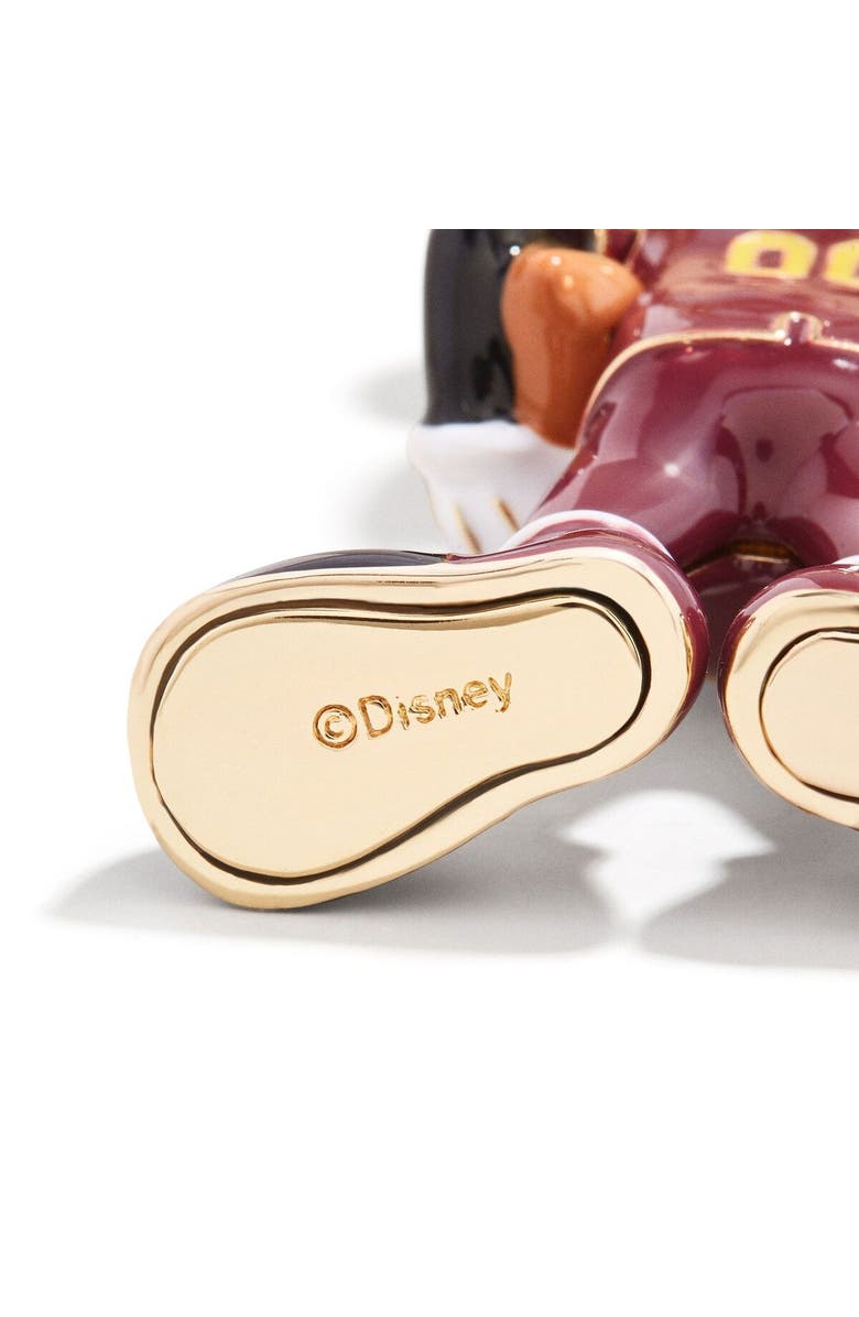 BaubleBar Washington Commanders Disney Mickey Mouse Keychain, Alternate, color, Burgundy