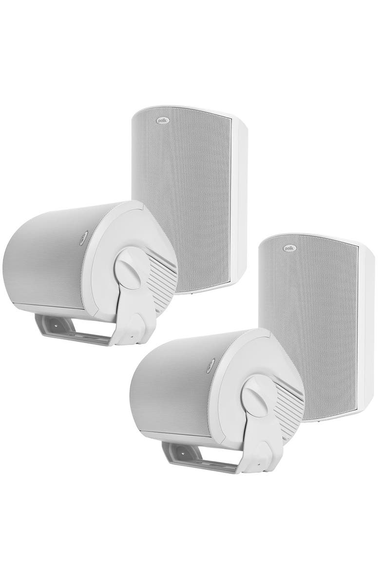 Polk Audio Atrium 8 All Weather Outdoor Loudspeakers - 4 Pack, Main, color, White