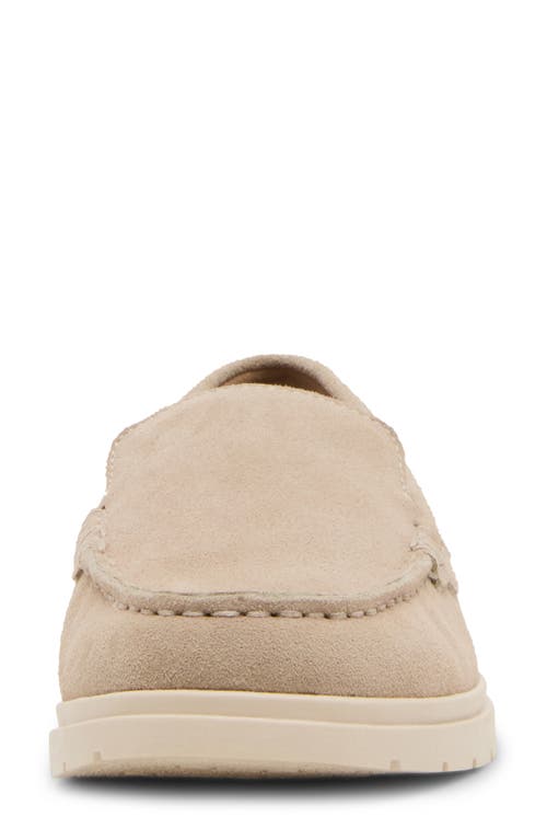 Blondo Alex Waterproof Moc Toe Loafer In Almond Suede
