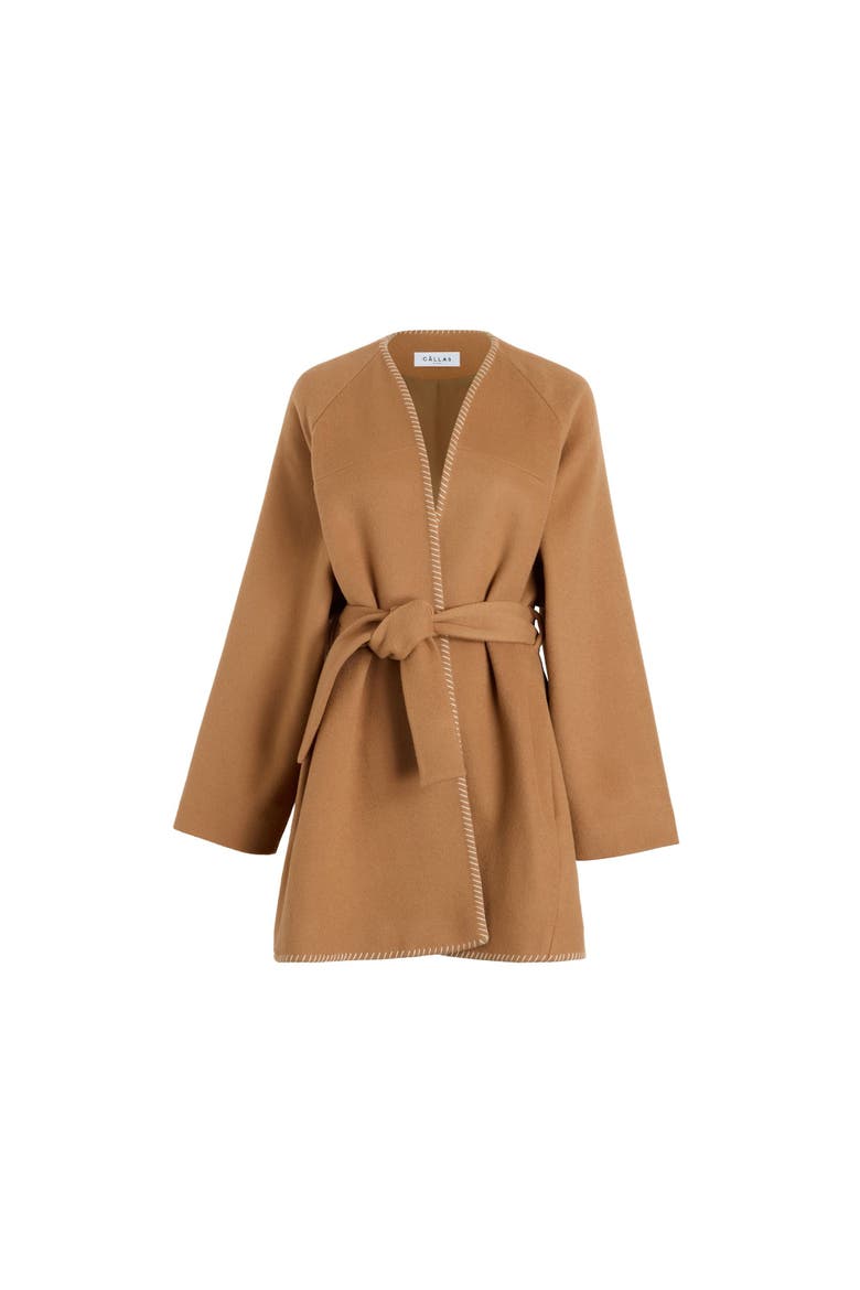 SONOMA Wrap Cardigan, Main, color, Camel