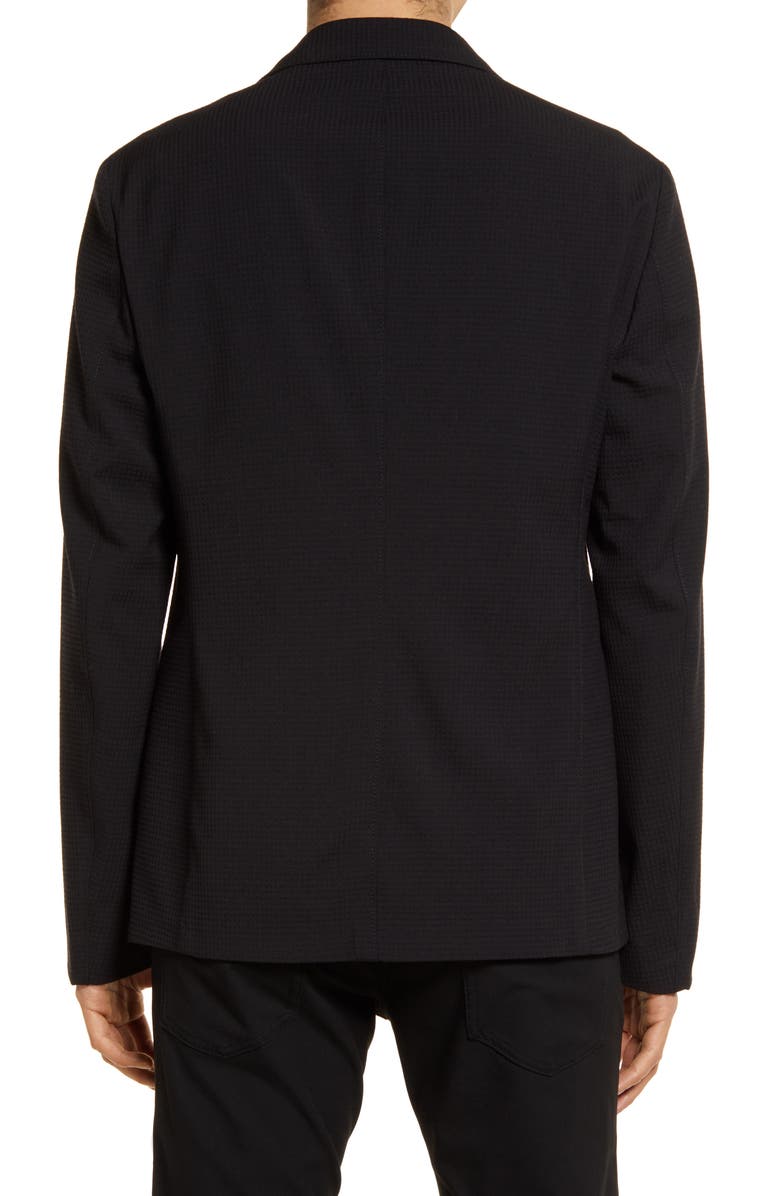 Emporio Armani Rice Stitch Patch Pocket Wool Blend Sport Coat, Alternate, color, 