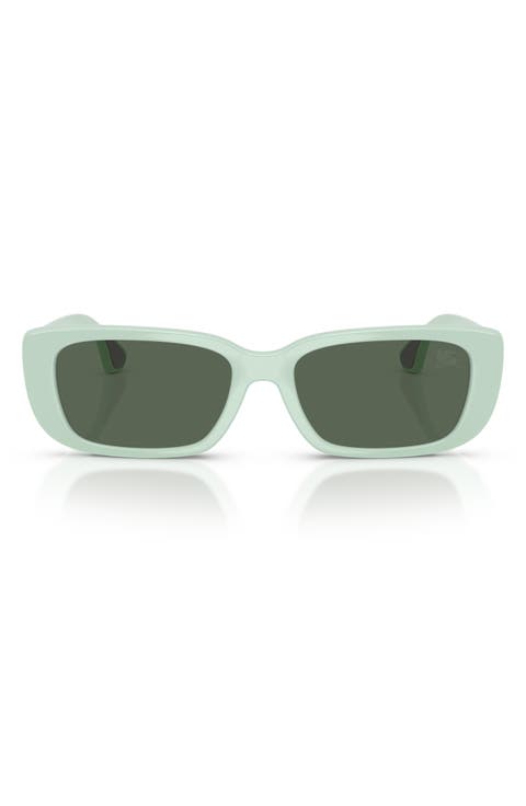 Kids' 50mm Rectangular Sunglasses