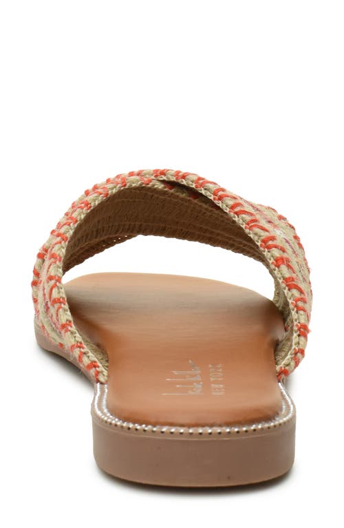 NICOLE MILLER NICOLE MILLER CROSSOVER SLIDE SANDAL