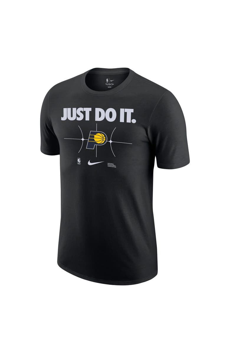 Nike Men's Nike Black Indiana Pacers Just Do It T-Shirt, Alternate, color, 