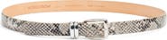 Nordstrom Katie Snakeskin Embossed Belt