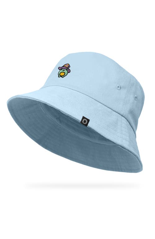 Dalix Sorcerer Frog Bucket Hat In Forever Blue