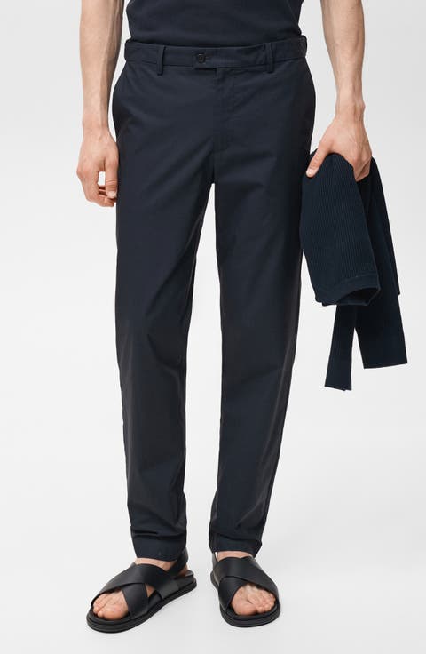 Slim Fit Cotton Pants