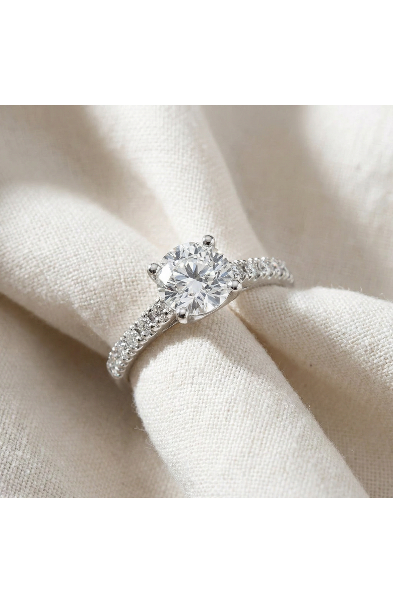 Bliss Diamond 1 3/4 Ct Diamond Engagement Ring Lab Grown 14k Gold, Alternate, color, 14K White Gold