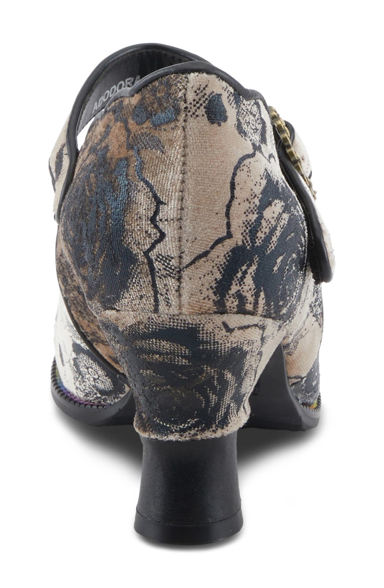 L'Artiste by Spring Step Adodora Mary Jane Pump, Alternate, color, Black Multi