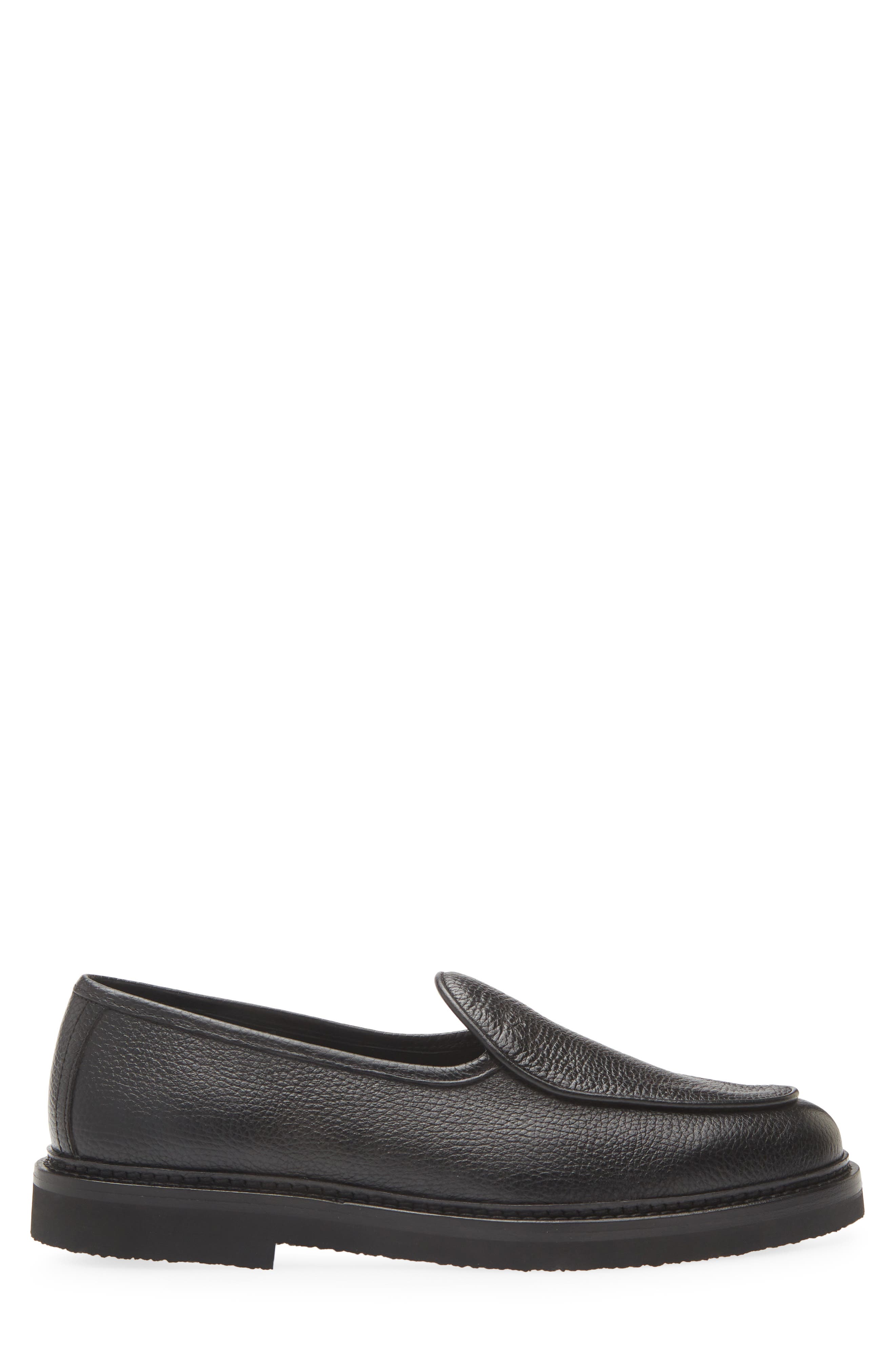 JACQUES SOLOVIERE Alexis Loafer, Alternate, color, Black