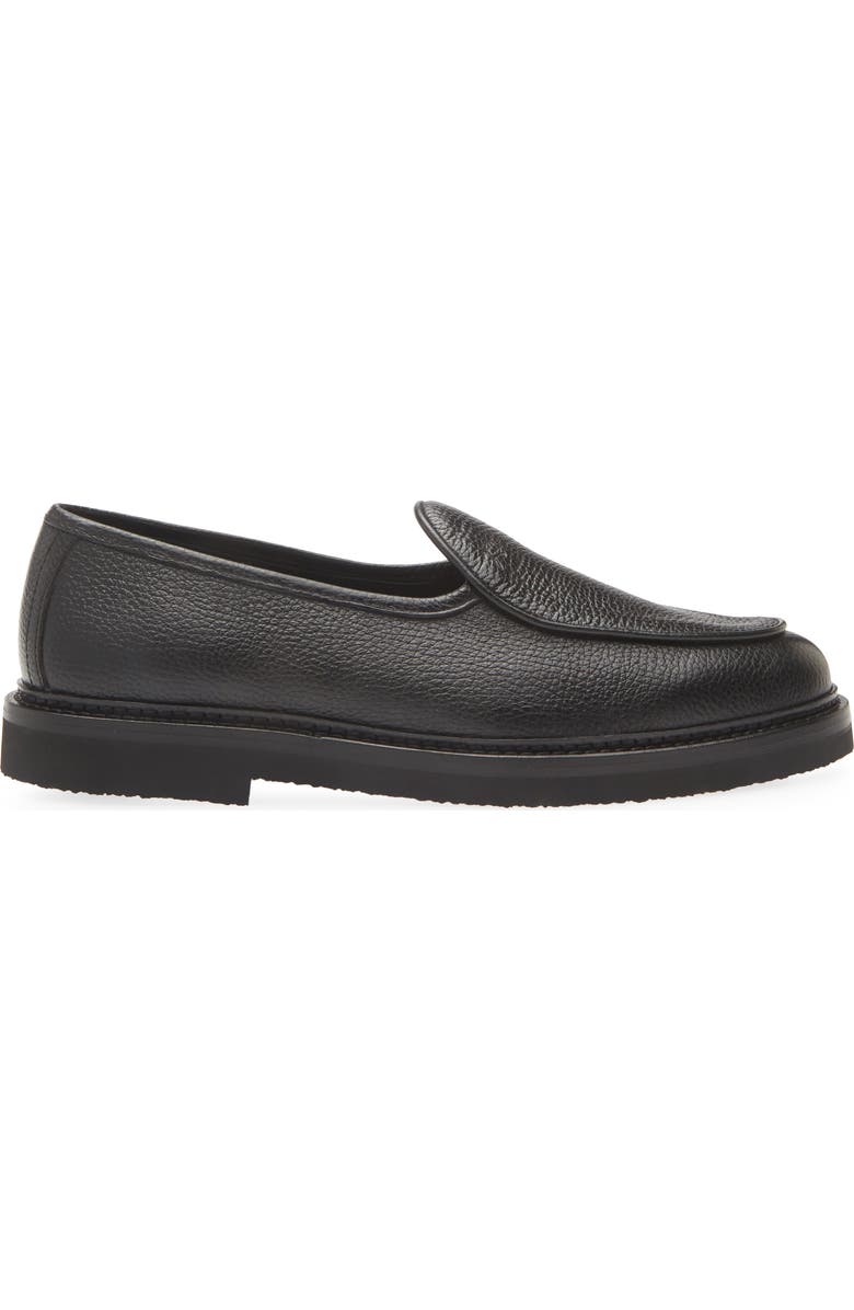 JACQUES SOLOVIERE Alexis Loafer, Alternate, color, Black