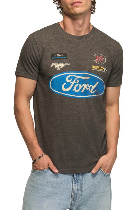 Ford Racing Cotton Blend Graphic T-Shirt