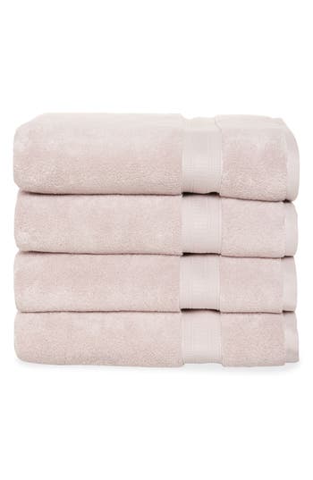 Nordstrom Rack 4-pack Cotton Bath Towels In Pink Hush