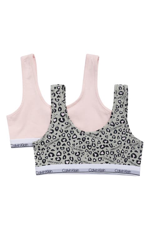 Modern Cotton Bralettes - Pack of 2 (Big Girls)