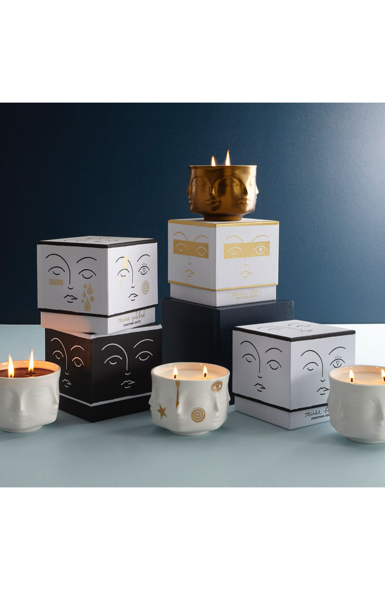 Jonathan Adler Gilded Muse Candle, Alternate, color, 