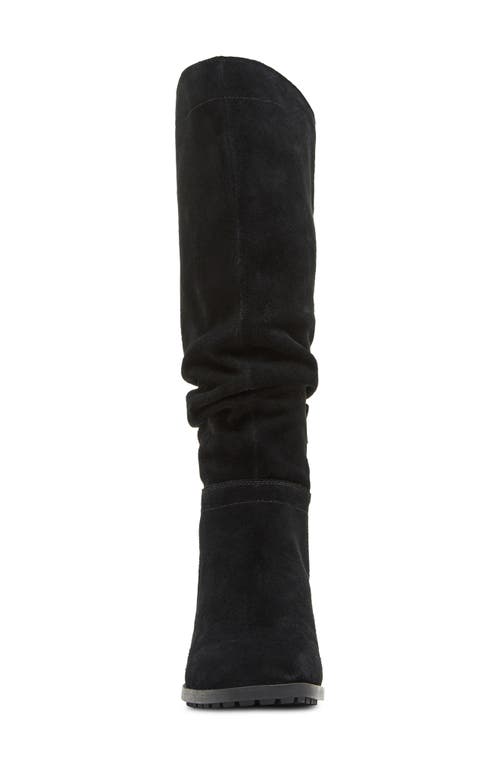 Blondo Tatiana Waterproof Knee High Boot In Black Suede