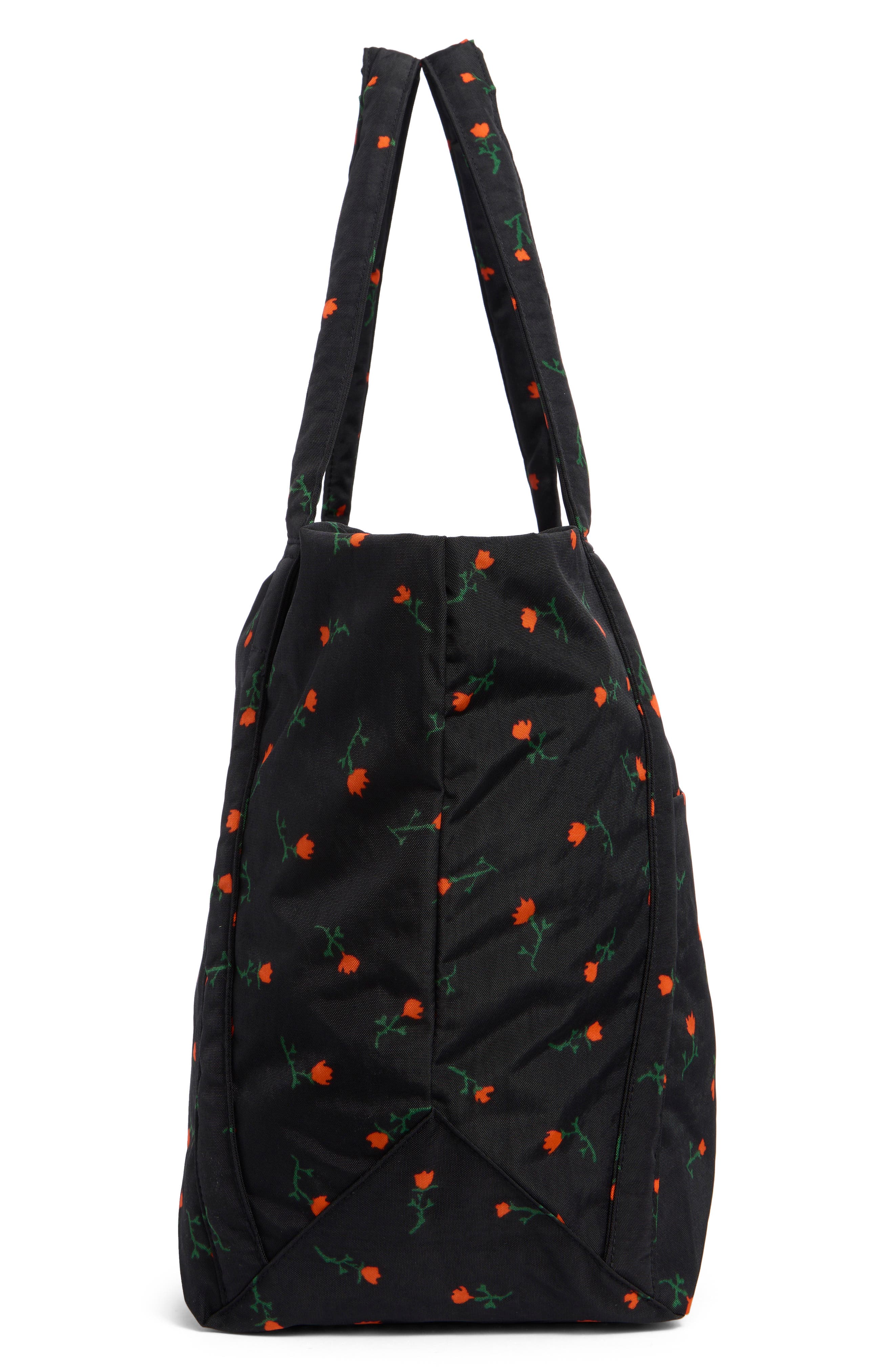 Cloud Nylon Tote, Alternate, color, PAINTED WILDFLOWER
