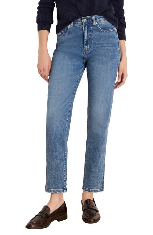 Nic + Zoe Nic+zoe Storrow Straight Leg Jeans In Blue