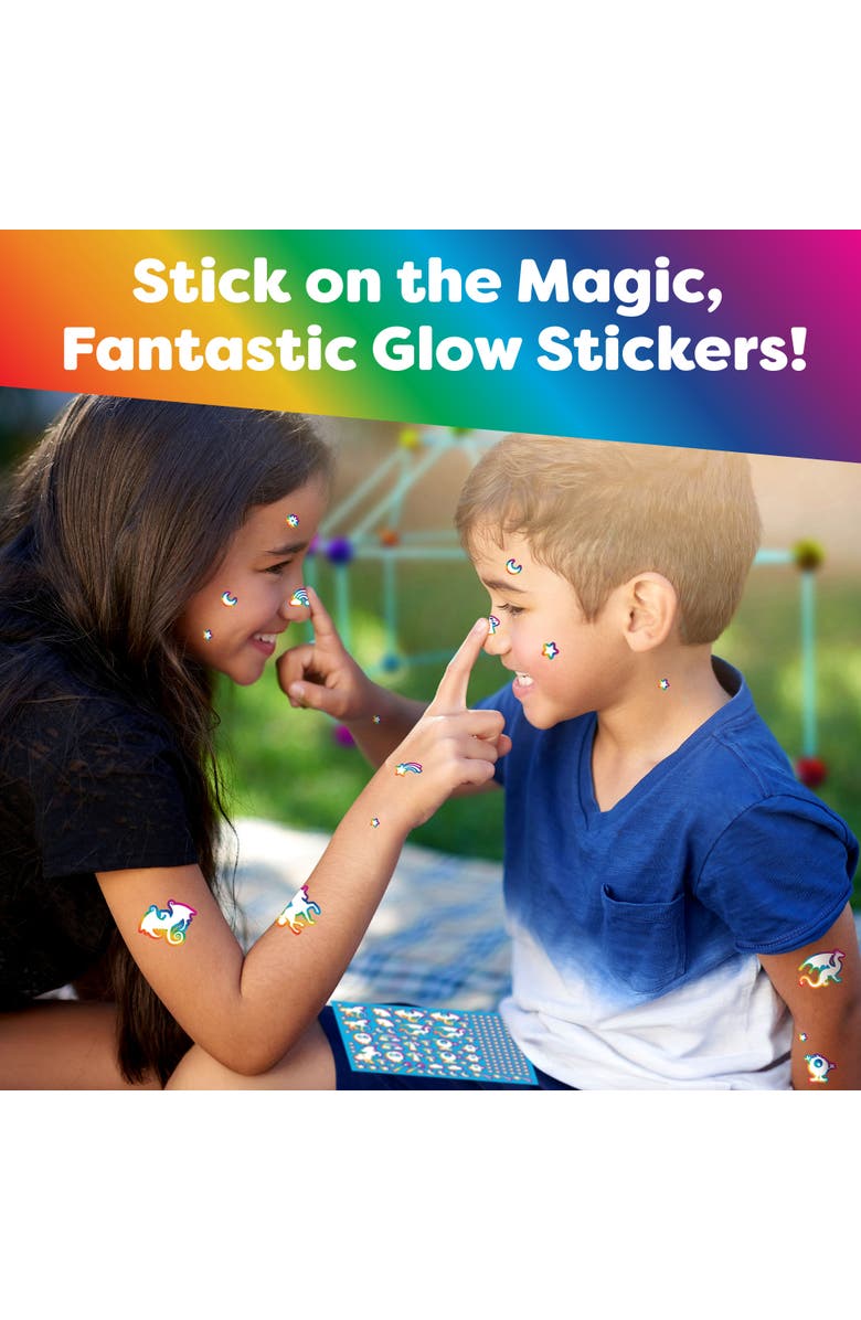 Power Your Fun Rainbow Forts Construction Set - 90 Pcs, Alternate, color, Blue, Red, Green, Purple