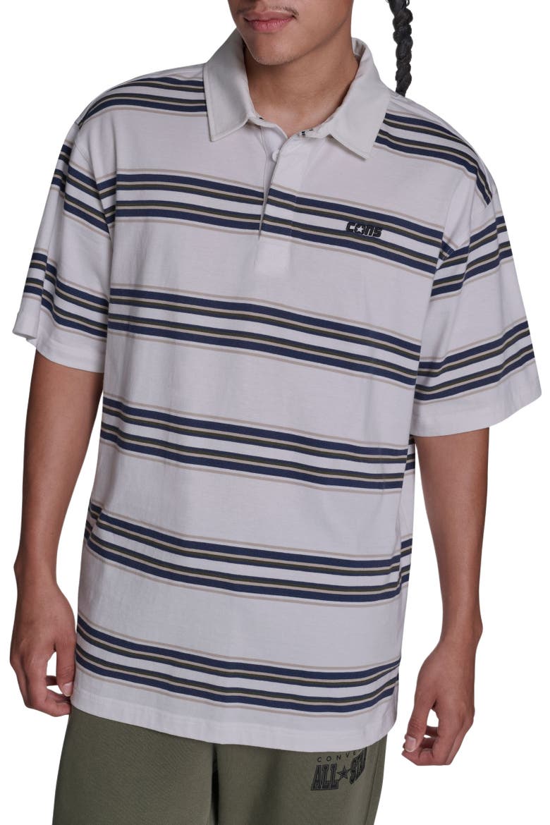 Cons Stripe Polo, Main, color, WHITE MULTI