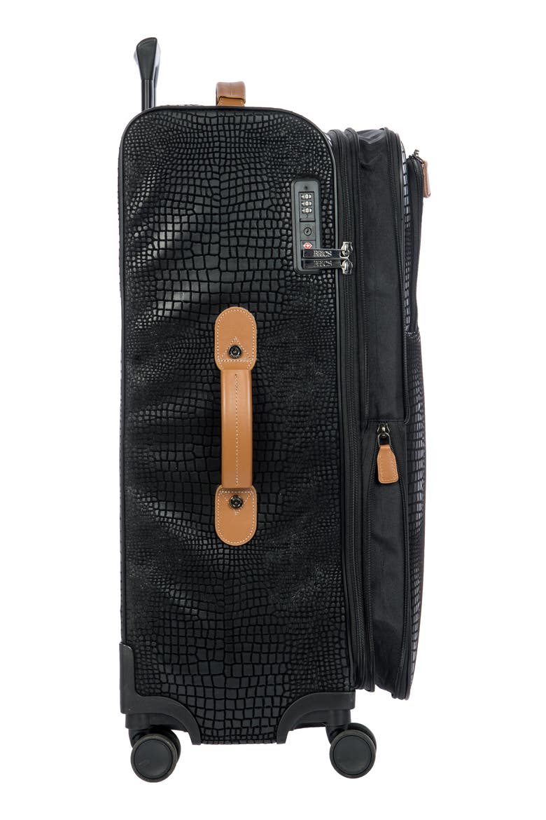 My Safari 28-Inch Expandable Spinner Luggage, Alternate, color, BLACK