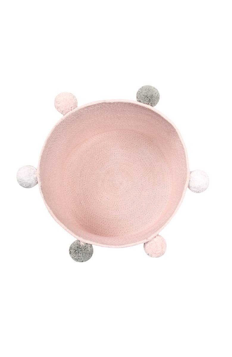 Lorena Canals Baby Basket Bubbly, Alternate, color, Soft Pink, White, Grey